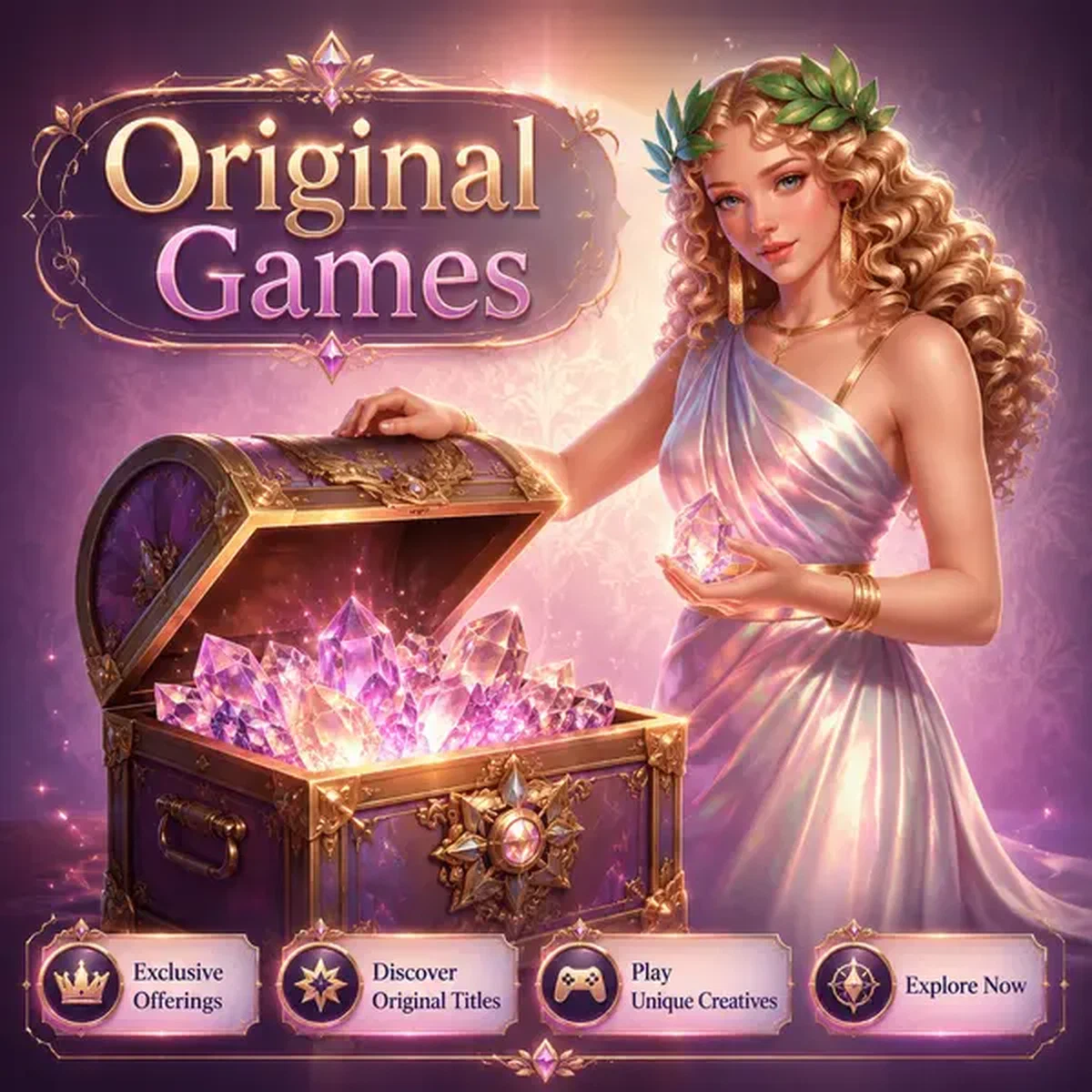 Morgengöttin öffnet Schatztruhe mit Originalspielen bei LiraSpin Software Providers Casino